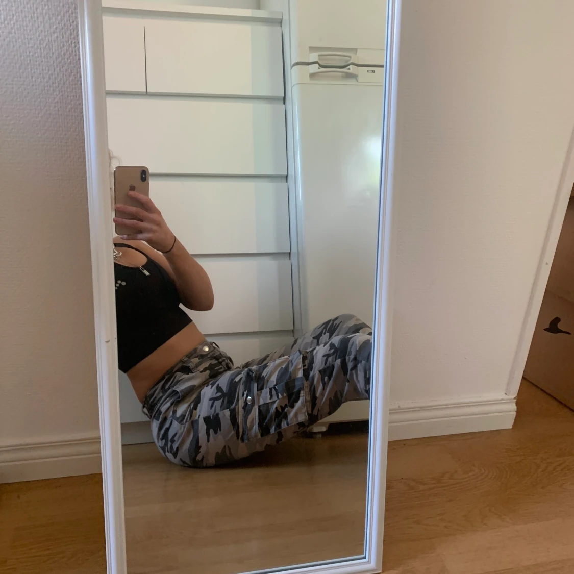 Camo-cargobyxor från MadLady