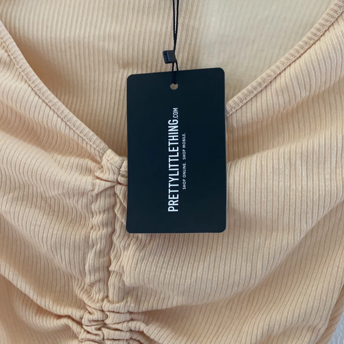 Beige Crop Topp - 91