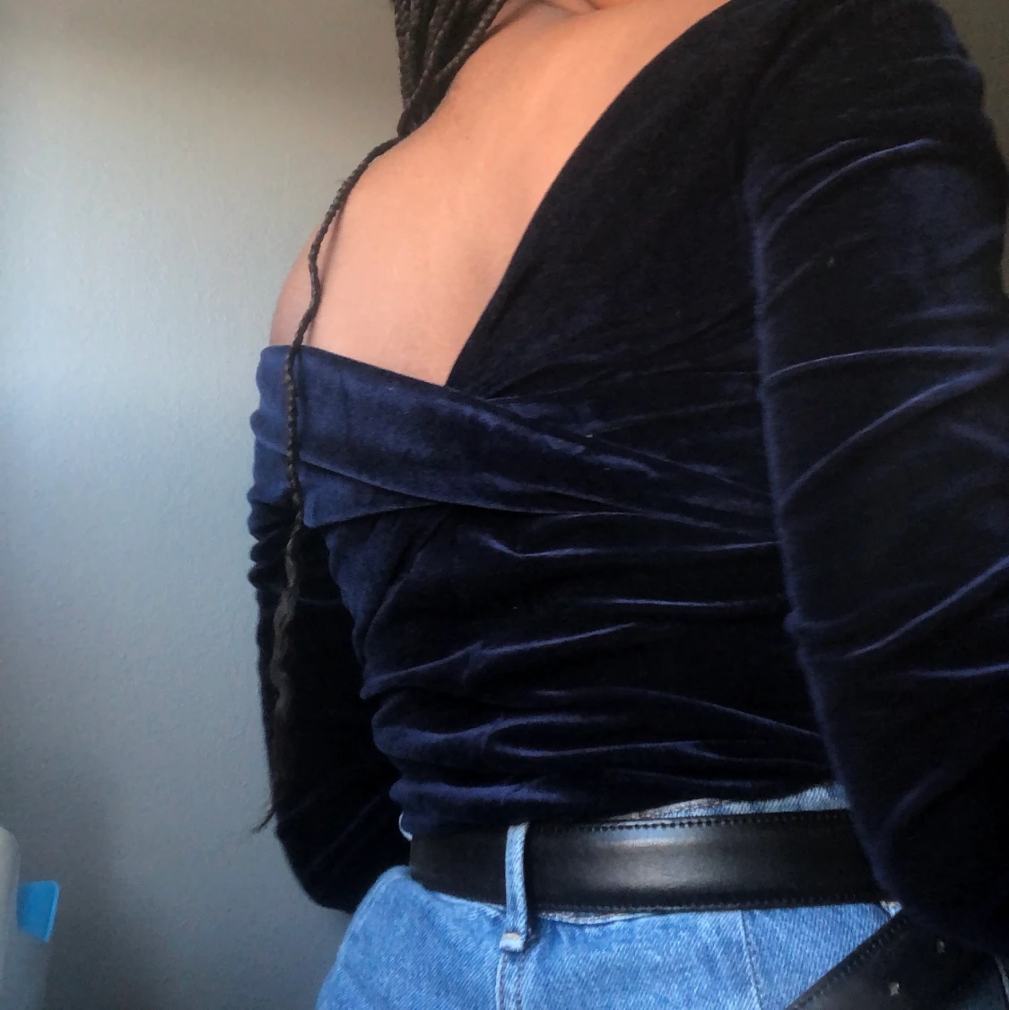 Festlig sammts tröja - 90