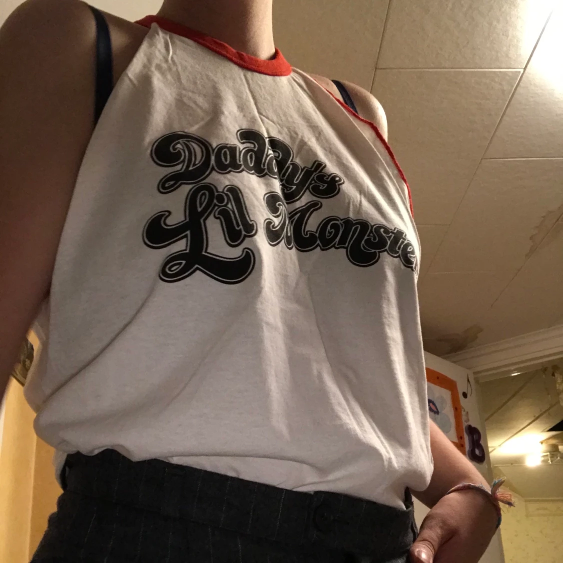 SuicideSquad top strl L