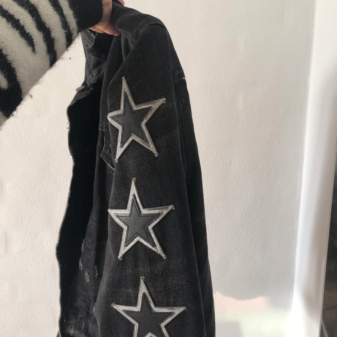 Vintage jeansjacka Ralph Lauren, sjärnor - 90