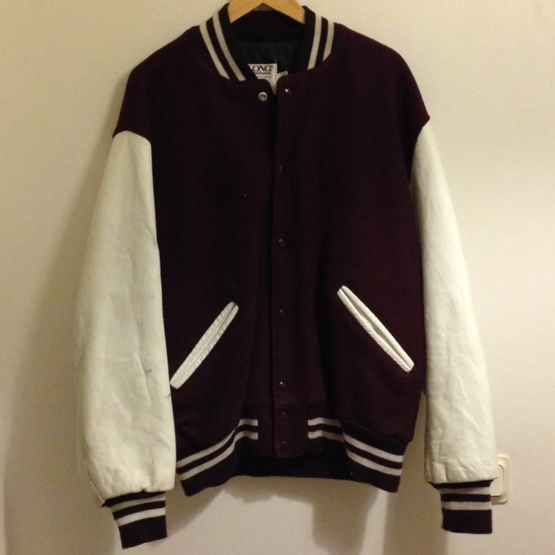 De Long. Jacka med skinnärm