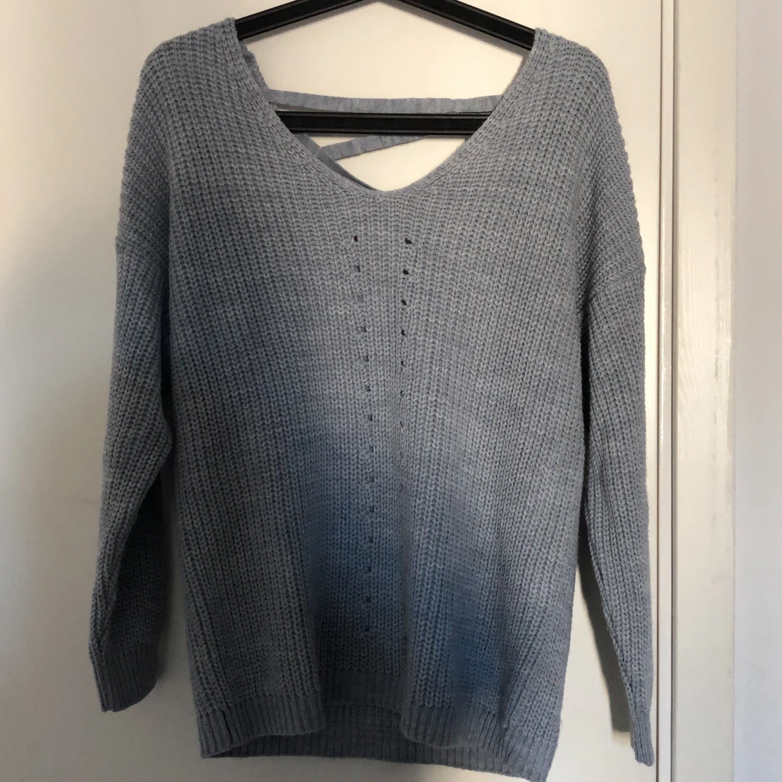 Stickad tröja strl S