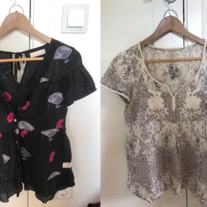 Odd Molly - Två superfina blusar/toppar från Odd Molly i storlek S, men passar även XS och M beroende på hur man vill ha passformen. Säljer en för 60, båda för 100💙