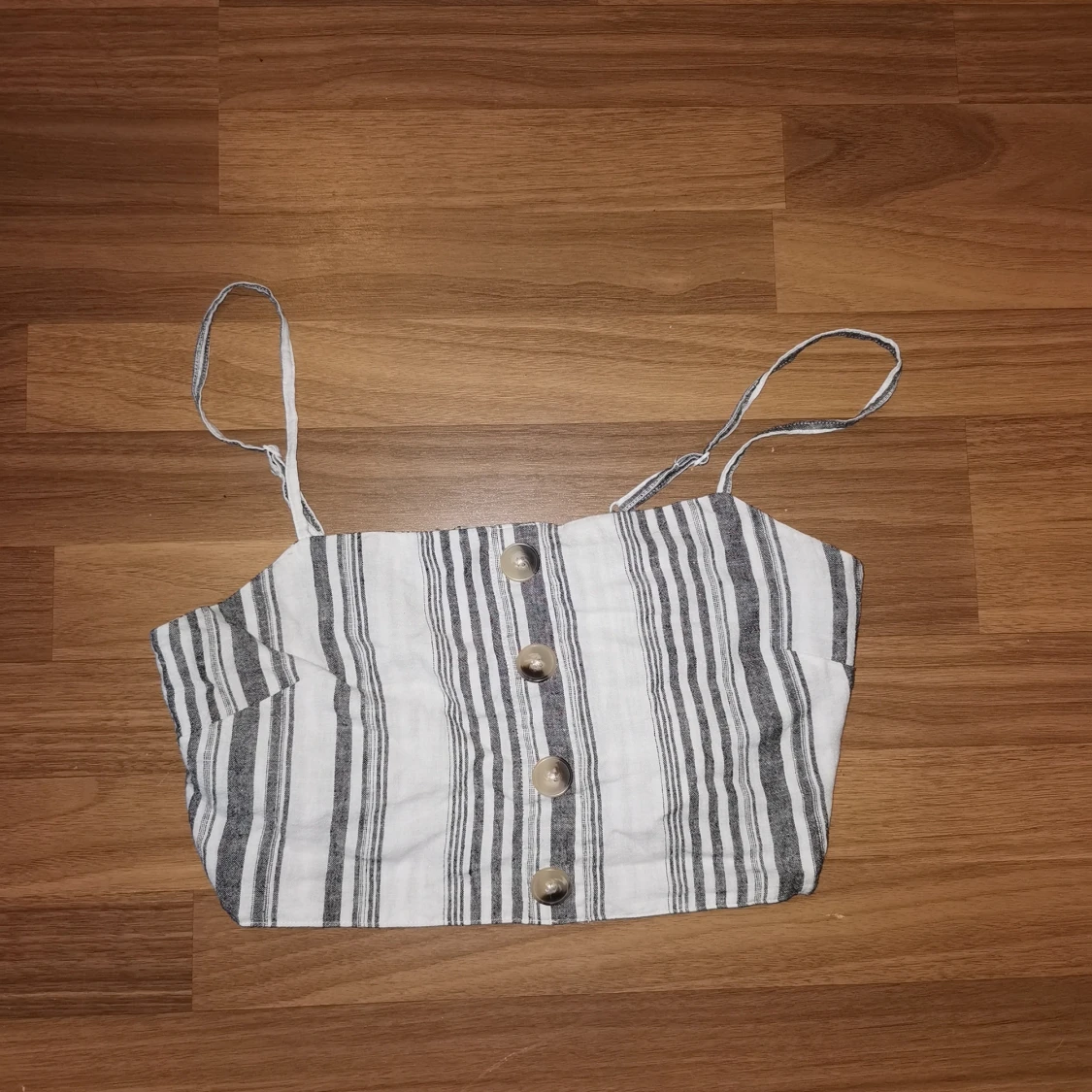 Grå/beige topp från ginatricot