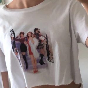 clueless topp - har croppat själv, fint skick, knappt använd! står strl m men passar från xs-l beroende på hur man vill att den ska sitta! (själv är jag s) kan möta upp på söder eller frakta💗