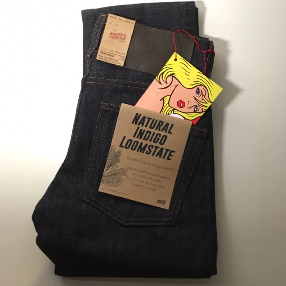 Unsanforized denim  N&F skinny guy. Jeans & Byxor.