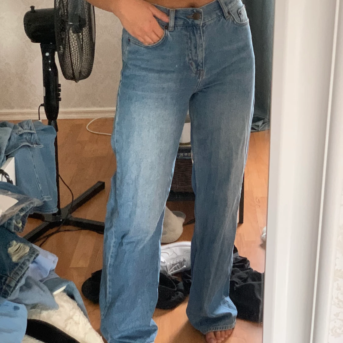 Wide leg jeans 