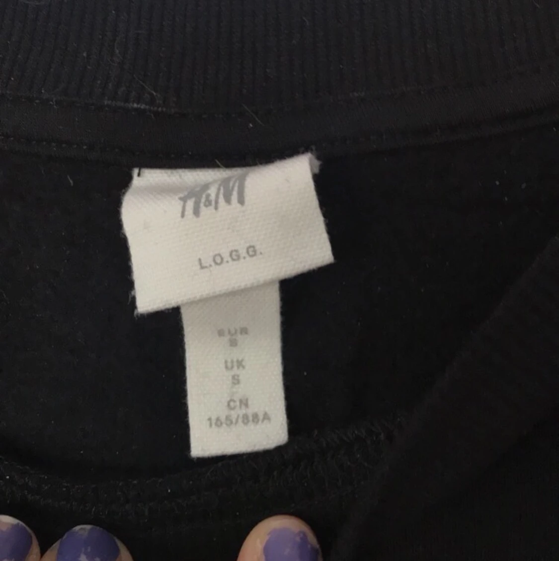 Sweatshirt med tryck - 91