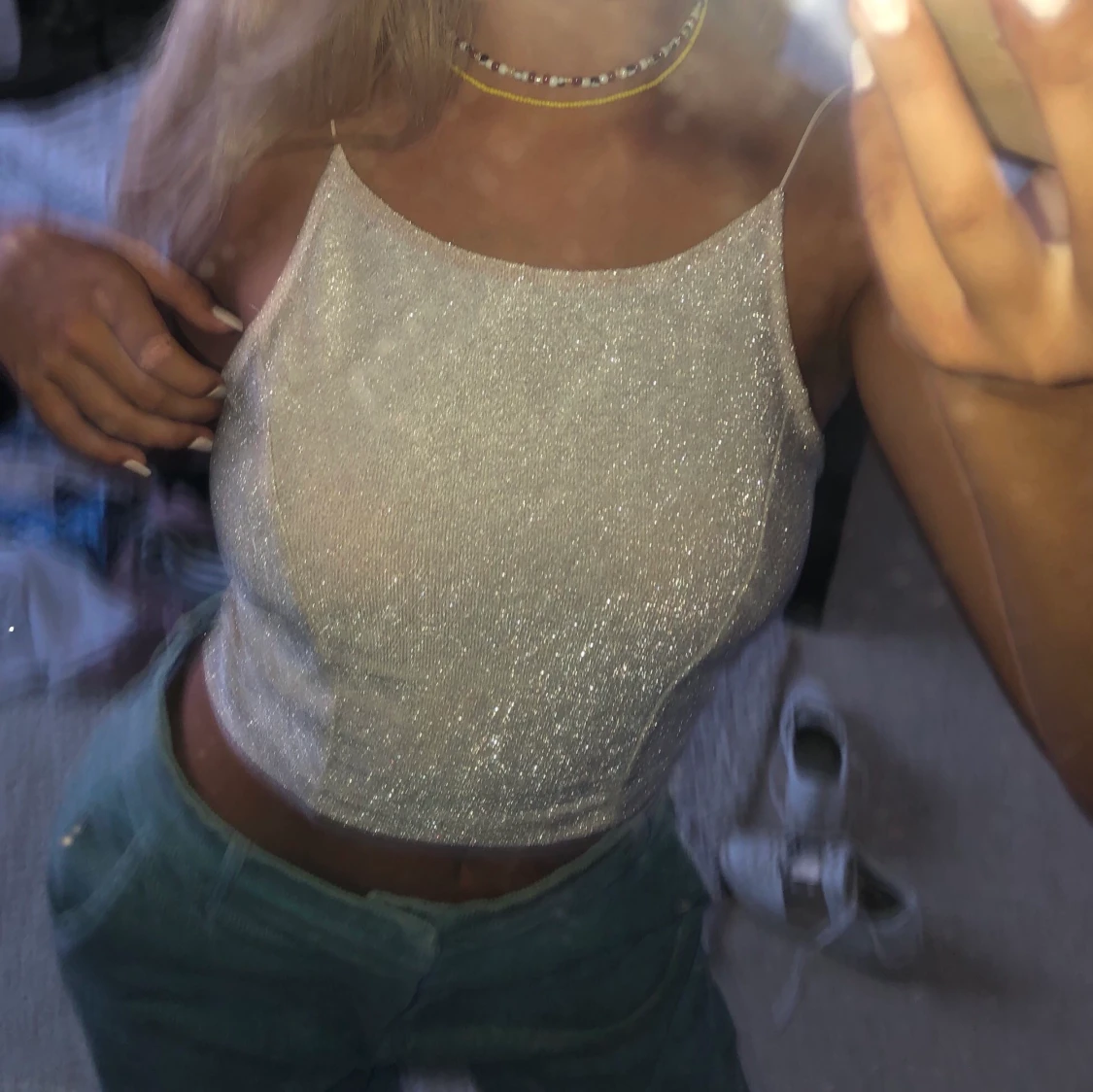 Glittrigt linne - 91