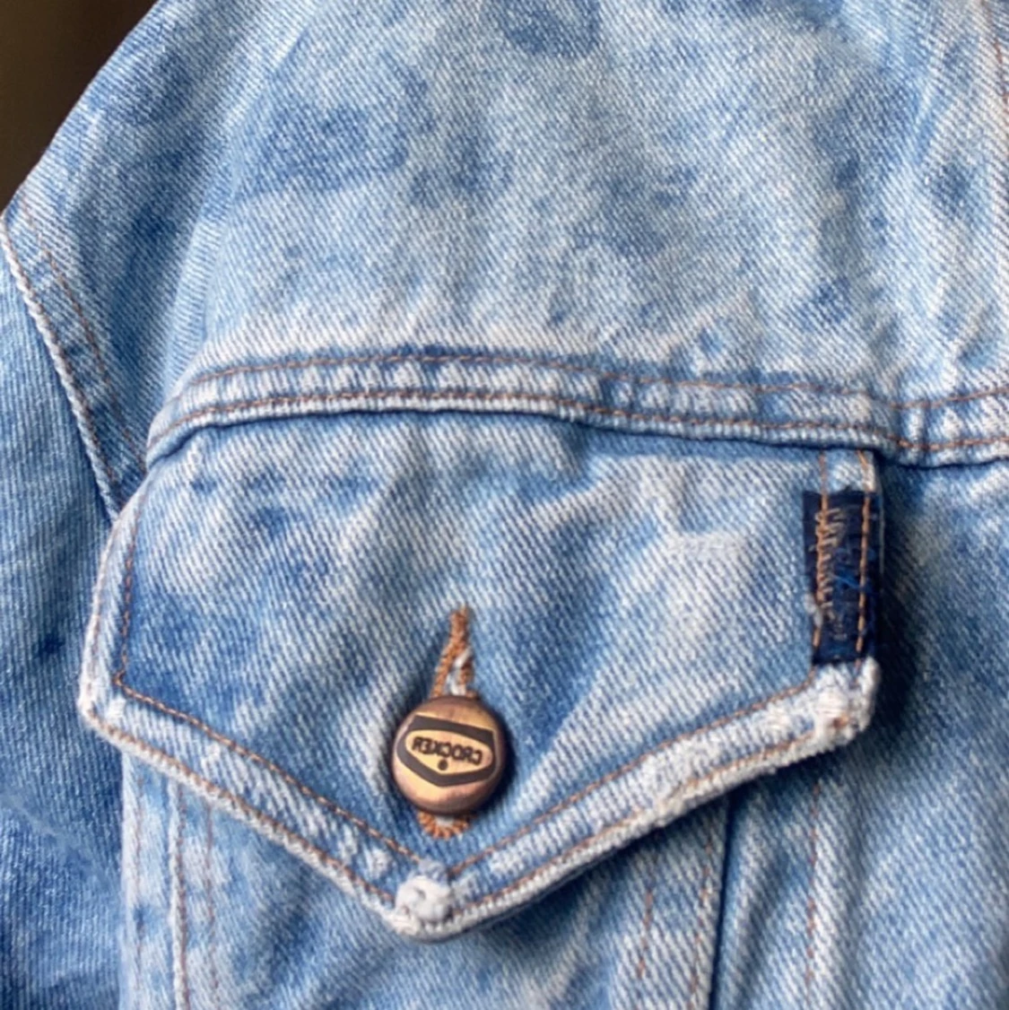 Croppad jeansjacka från crocker - 91