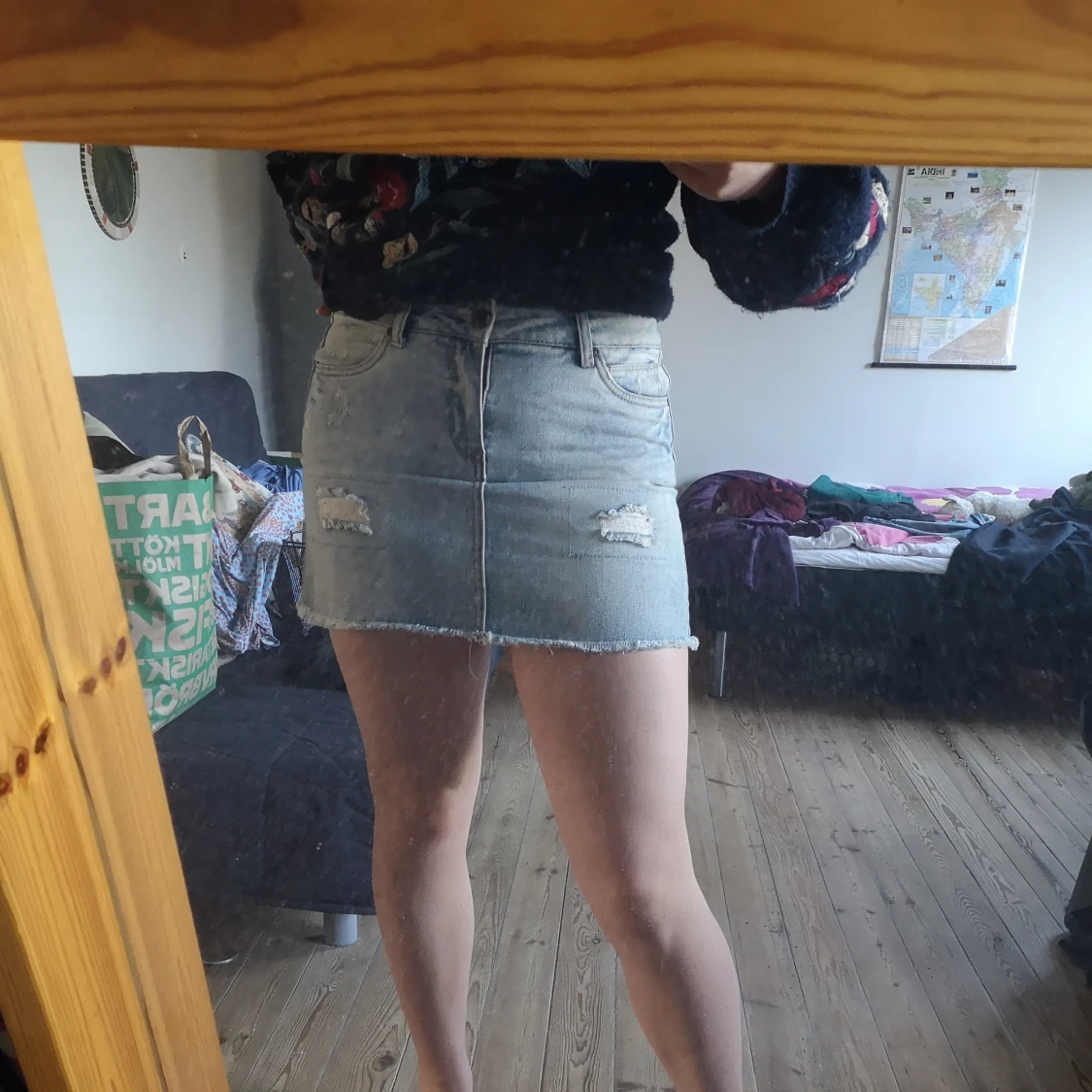 Superfin jeanskjol - 90