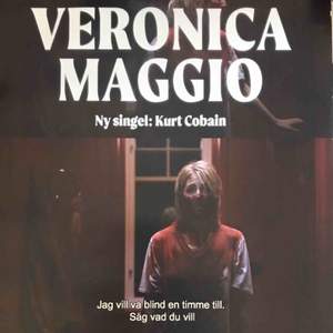 Veronica Maggio poster ”ny singel: Kurt Cobain” superbra skick!!