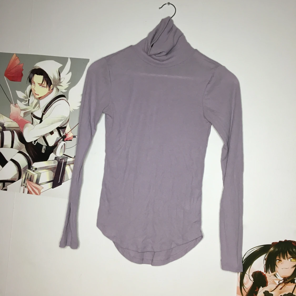 Lila tutle-neck strl: XS