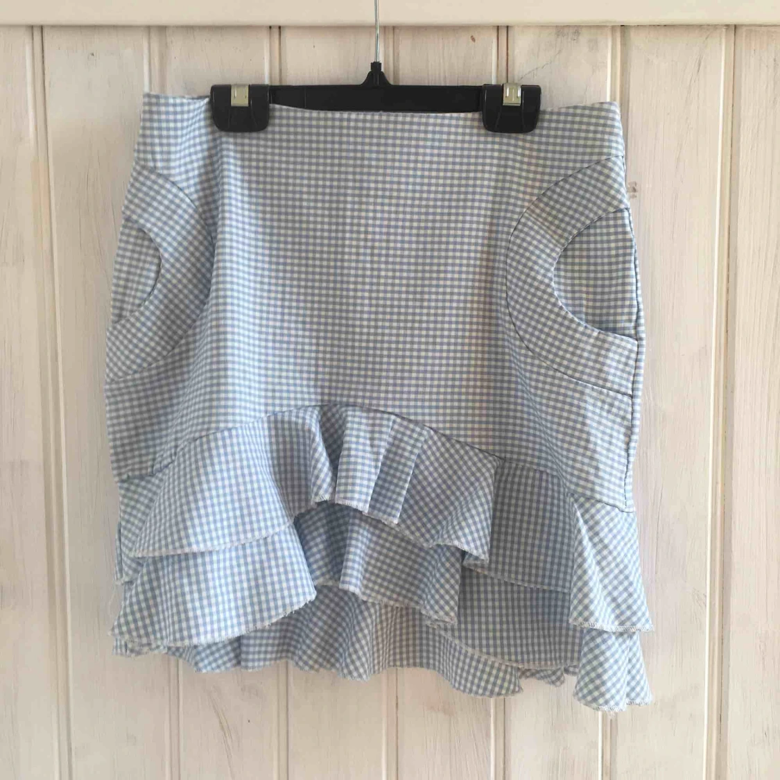 Gingham kjol - 90