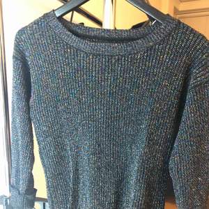 Sweater Condition: great condition Color: black w/ colorful glitters 
