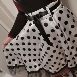  - Asfin knälång och midjehög kjol. Köpt för typ 10 år sen på odiumclothing. Använd fåtal ggr. Viss slitage finns, men det är inget som syns. (kan skicka bild om du frågar om det!) strl S-M, jag brukar ha S upptill och typ M-L nertill och den sitter fint på mig!  Frakten går på 36kr. 🙌🏻 Ansvarar ej för postens slarv! 