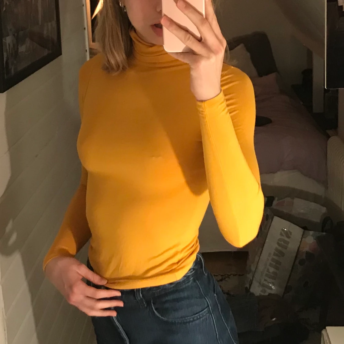 Turtleneck tröja - 90