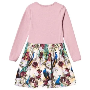 Molo dress with peacocks in size 98/104 - The dress has never been used, I brought it in the wrong size