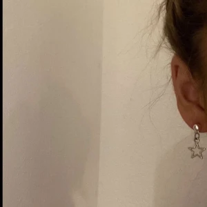 Örhängen, smycken  - W01. Jättefina örhängen med silvriga stjärnor. Glöm inte att 10% av vinsten går oavkortat till organisationen kvinna till kvinna. 