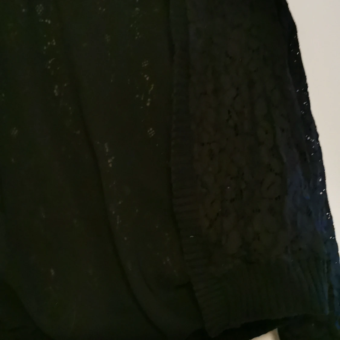 Svart spets kavaj  - 91