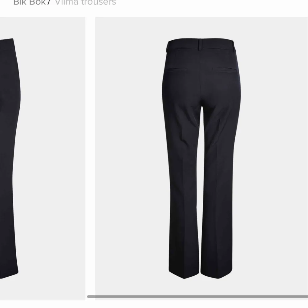 Säljer mina favvobyxor ”Vilma trousers” då de tyvärr blivit förstora Frakt tillkommer!💕 skulle säga att de passar även 38 då de är tajta. Jeans & Byxor.