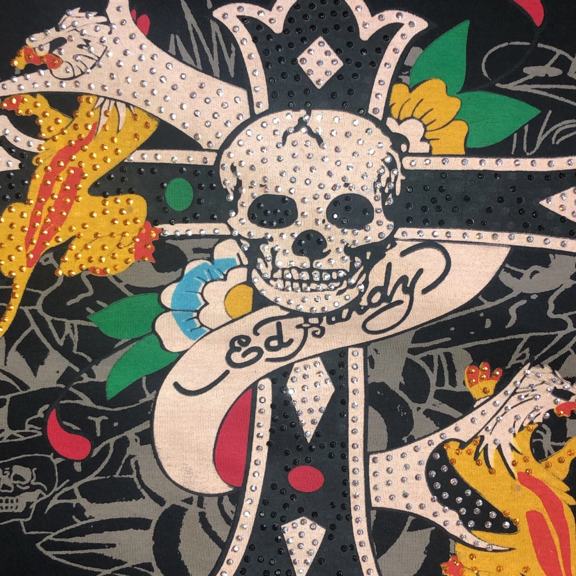 Ed hardy ziphoodie 💀💗 - 91