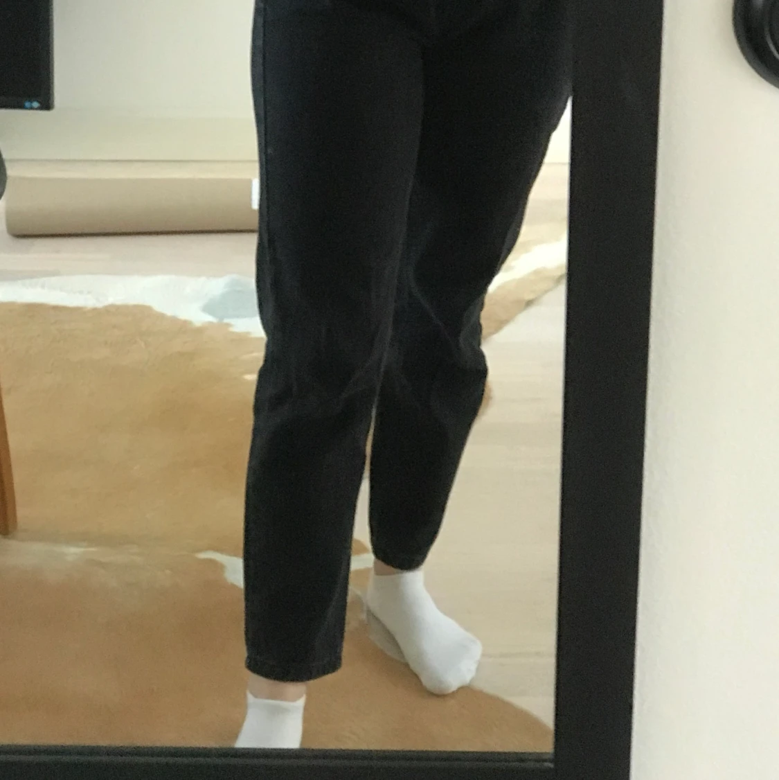 Svarta mom jeans - 90