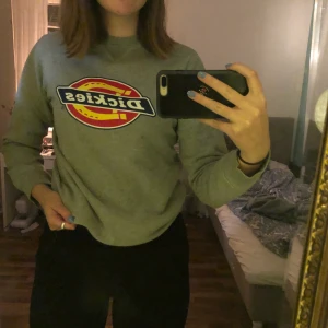 Dickies sweatshirt💘💘 - Säljer en finfin sweatshirt ifrån dickies i strl s💓💓 jag säljer den för att den knappt kommer till användning✨ köptes för ca 550kr men säljer nu den för 120kr