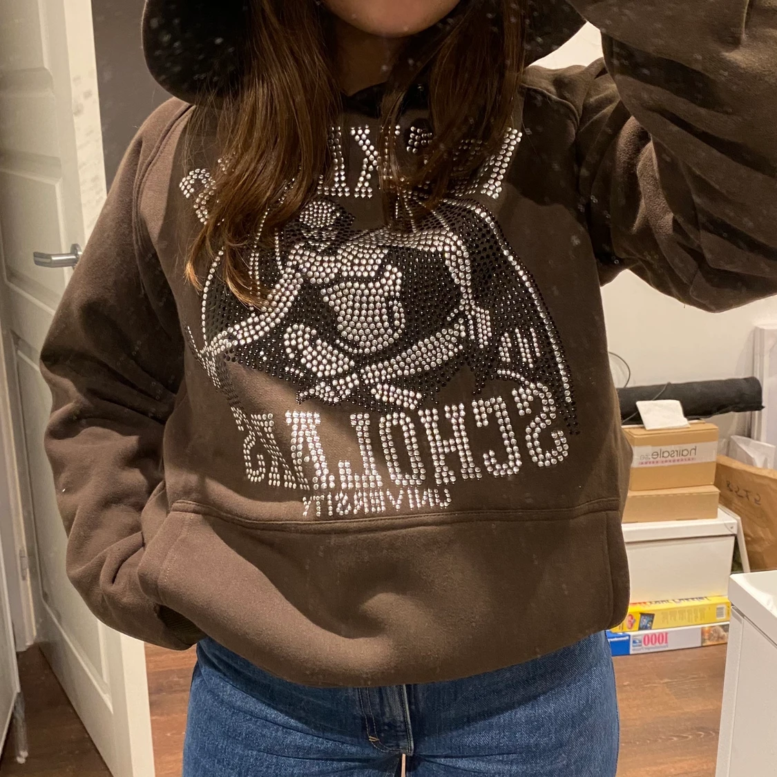 Reckless scholars hoodie (intressekoll) 