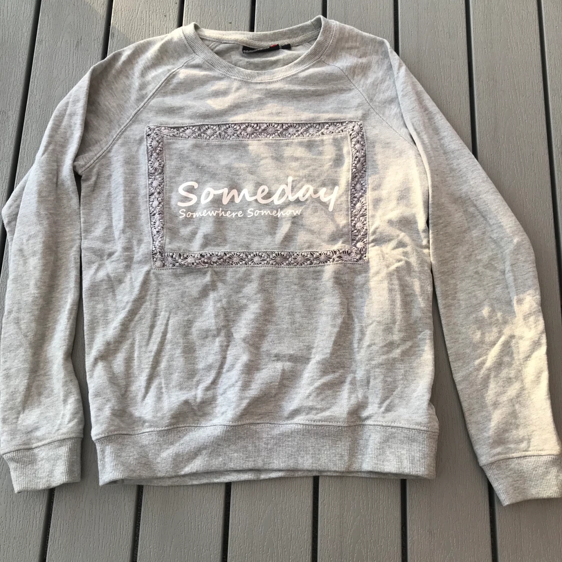 Oversized sweatshirt i storlek XS