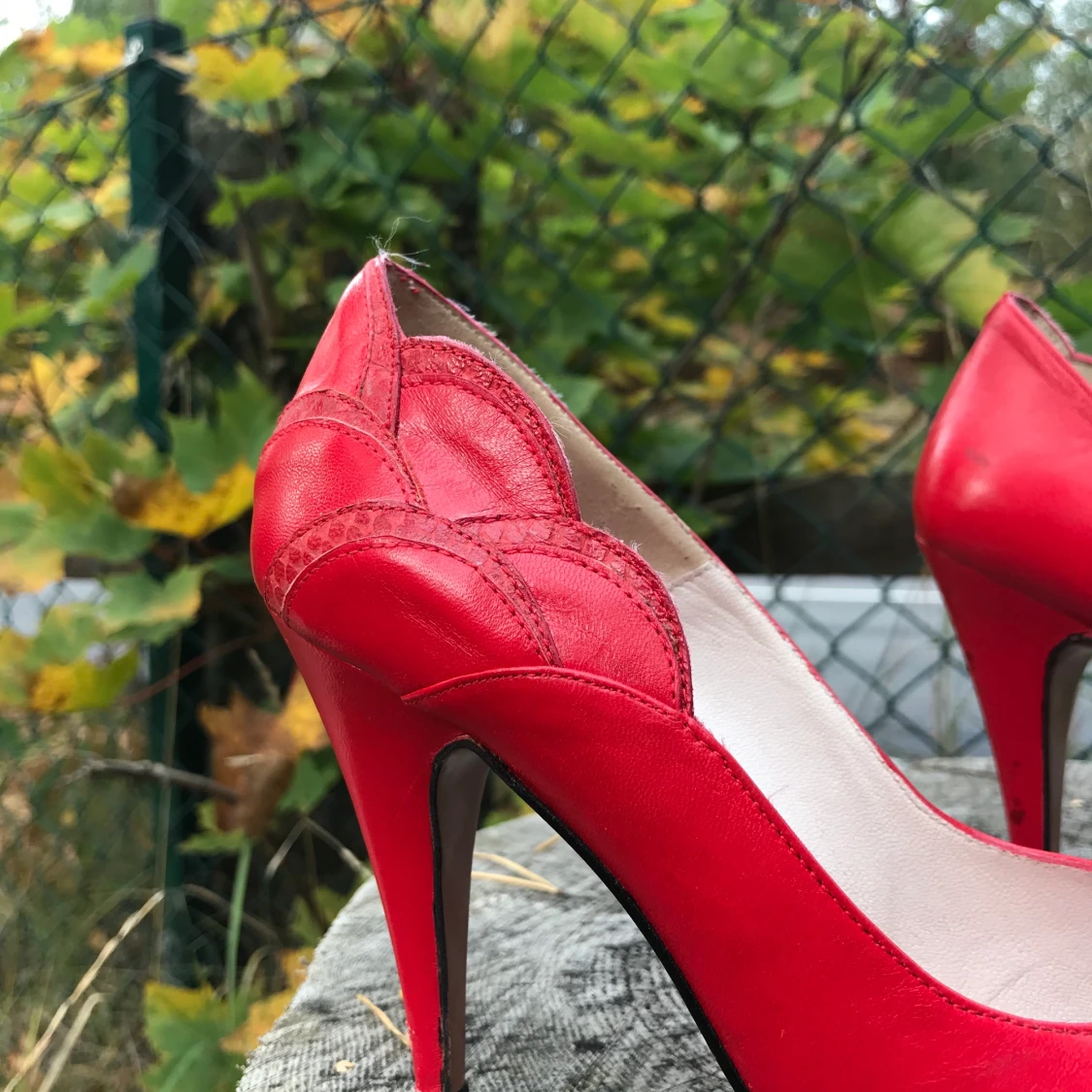 Röda stilettklackar  - 90