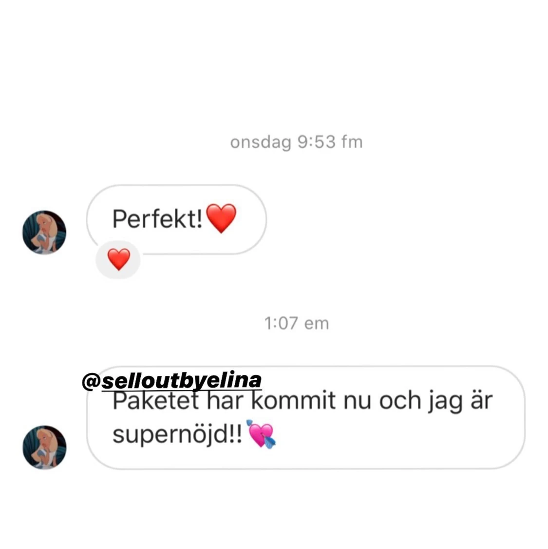 Nöjda kunder från instagram  - 91