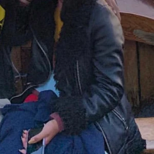 Skinnjacka - Oversize skinnjacka!! Äkta! Buda!