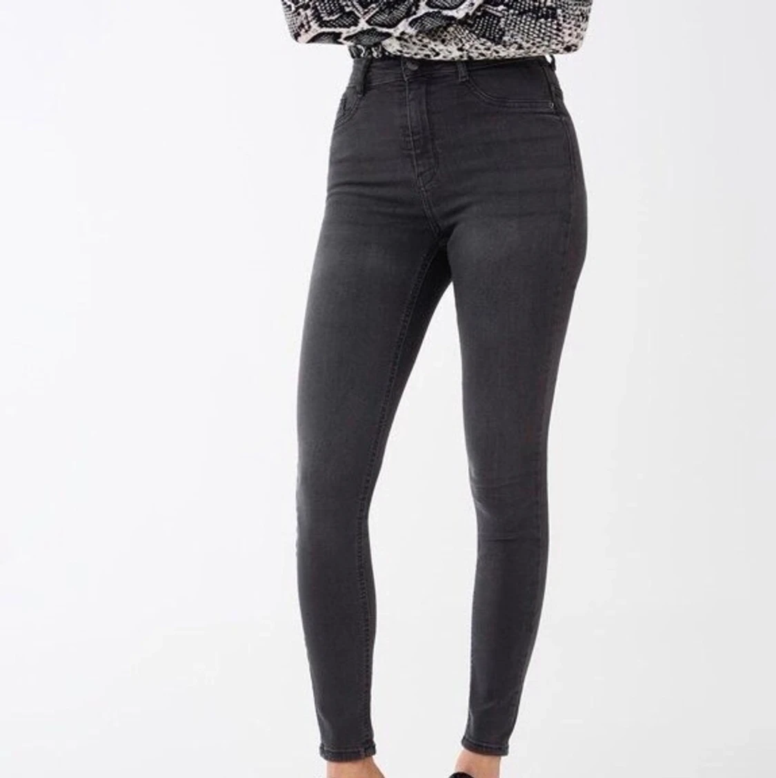 Molly jeans - ljusgrå