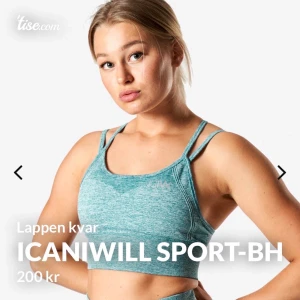 Icaniwill sport-bh - Helt ny med lappen kvar! Storlek s, finns matchande tights till! (Paketpris 500kr + frakt)