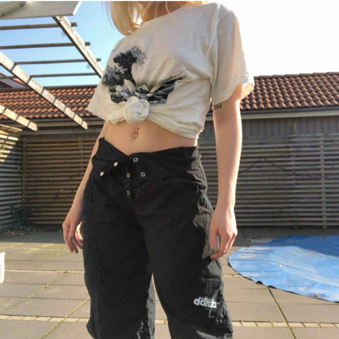 Svarta cargopants - 91