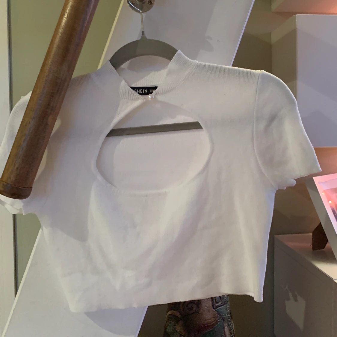 Snygg vit topp  - 90