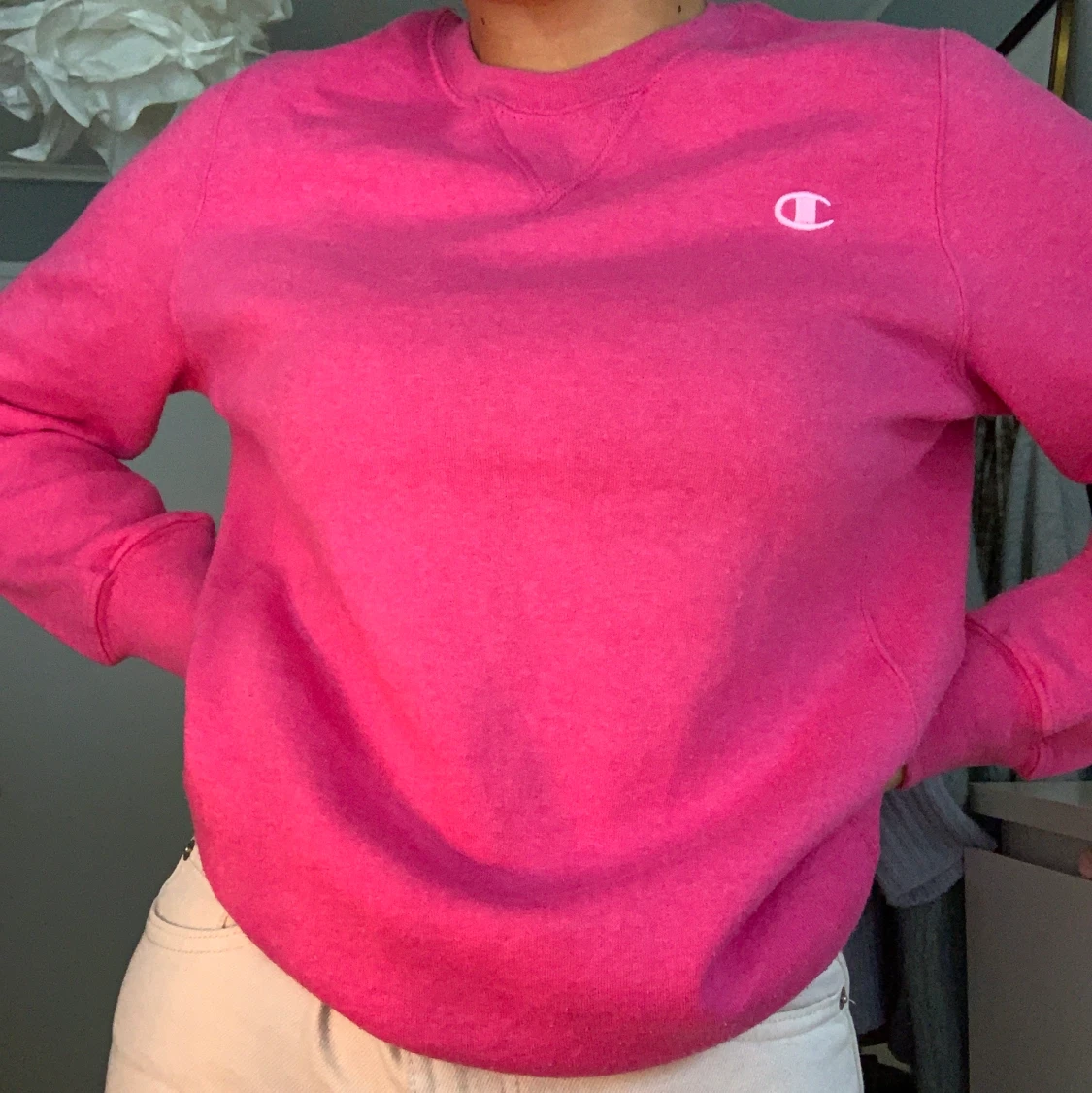 Champion sweatshirt rosa