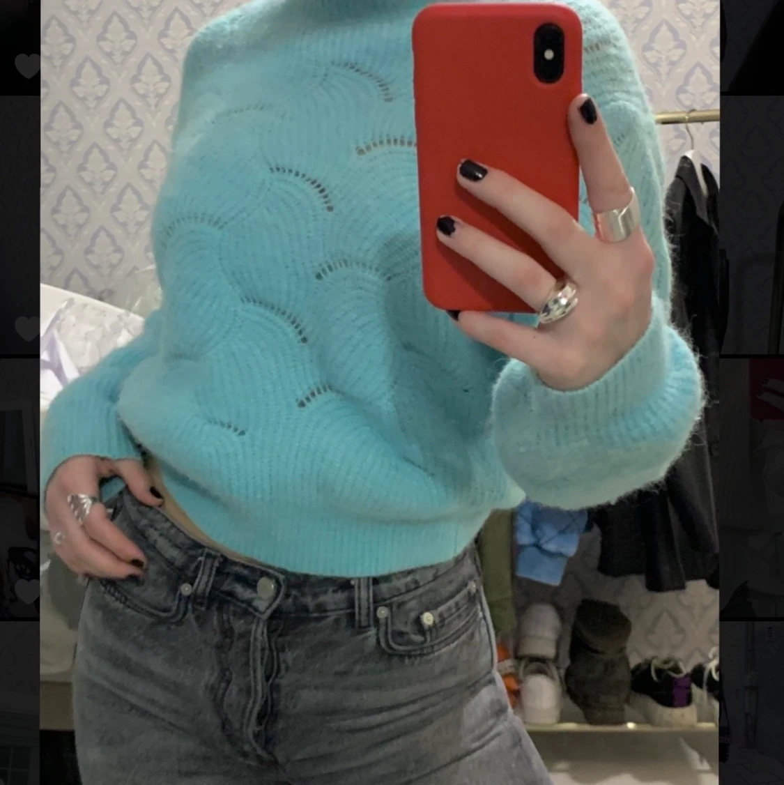 Stickad tröja från & other stories💙💙 - 90