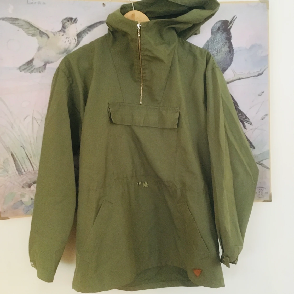 Grön anorak 