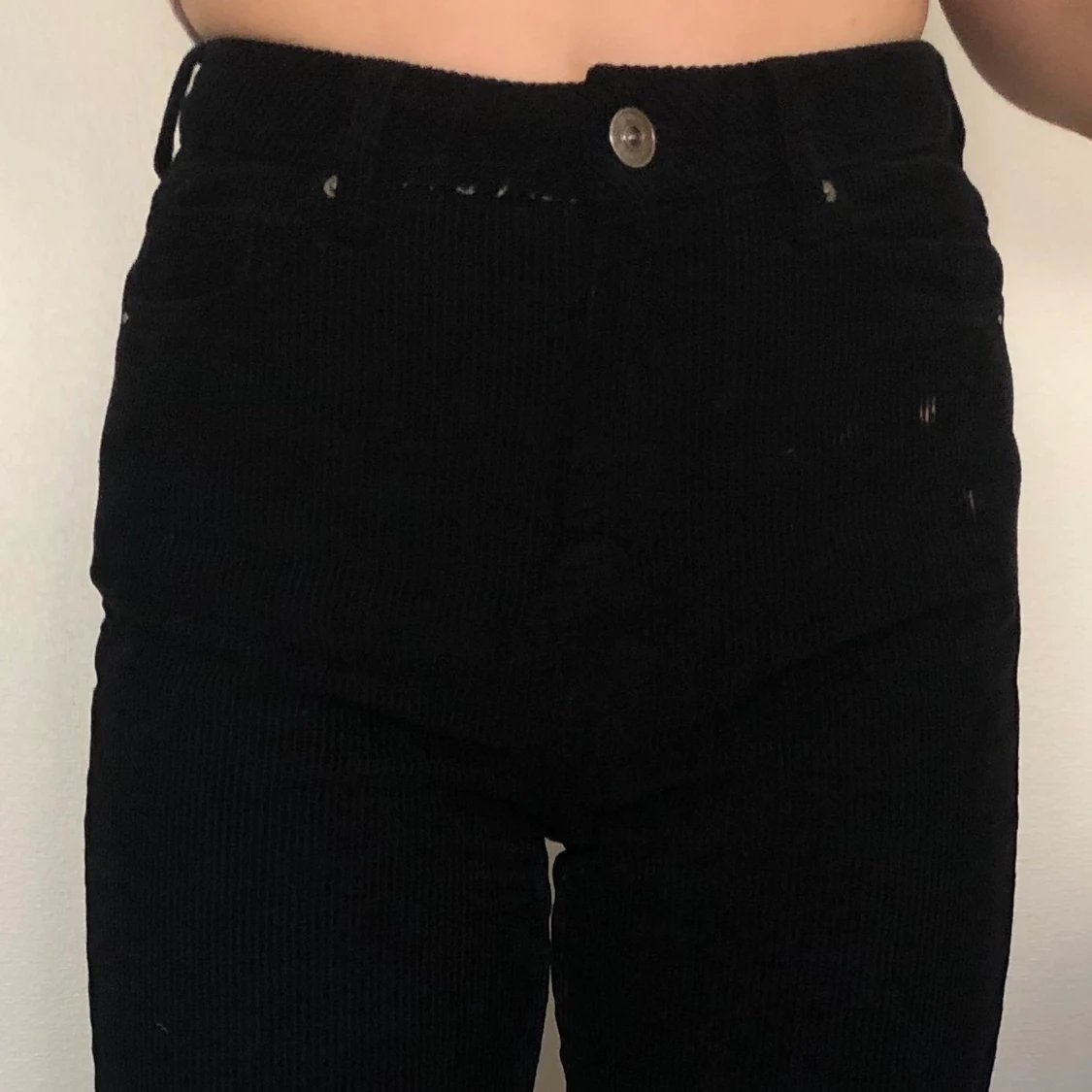Svarta manchesterbyxor  - 91