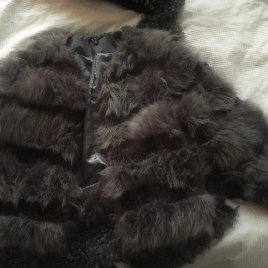 Fluffig jacka från London