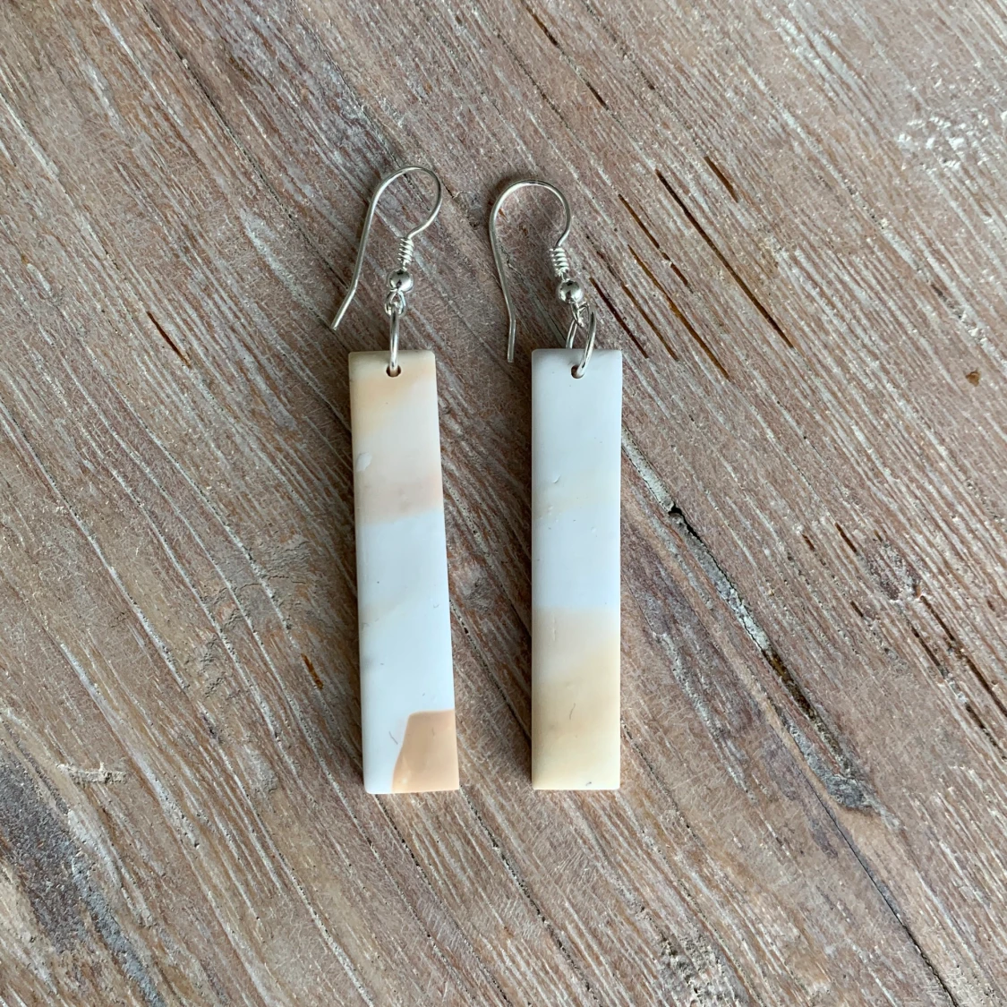 äkta silver örhängen - 90