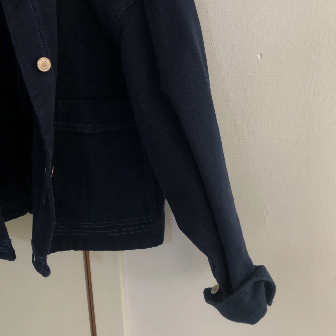 Jeansjacka zara, strl 164 (passar xs) - 91