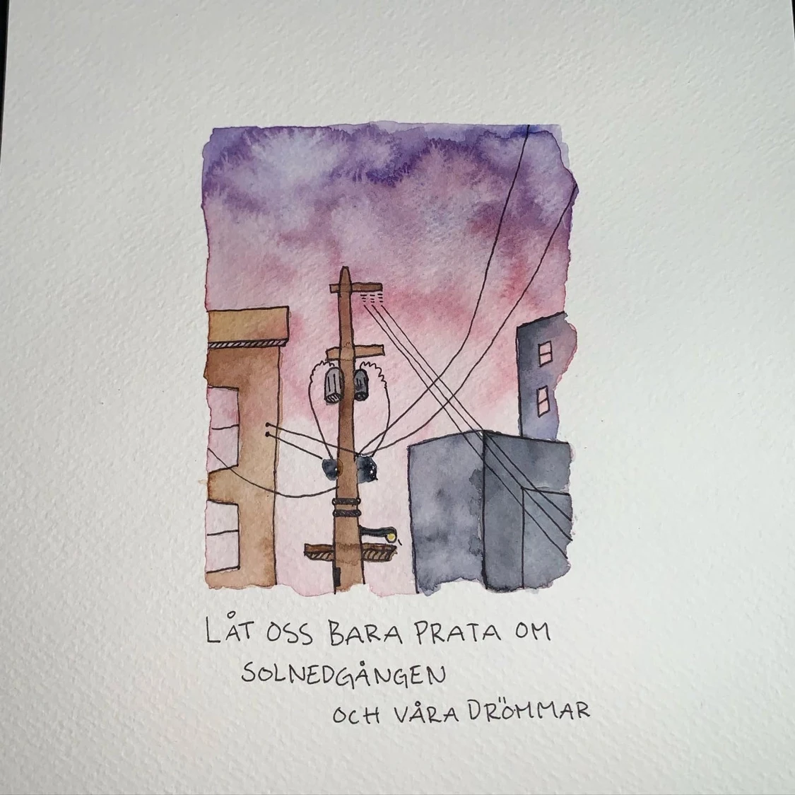 Intressekoll - Akvarellmålningar  - 91