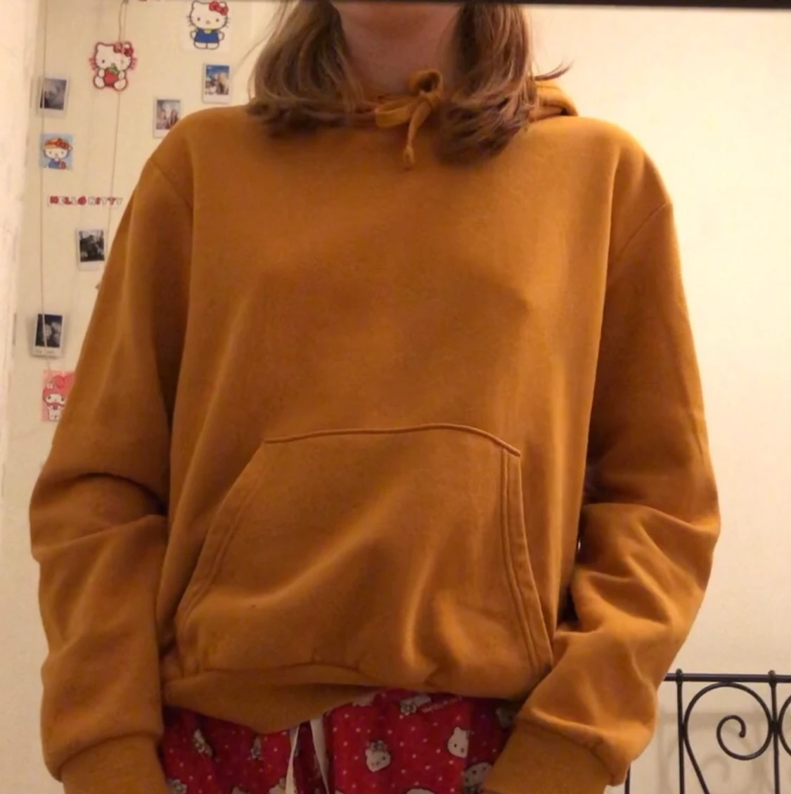 Gul hoodie strl m hm - 90