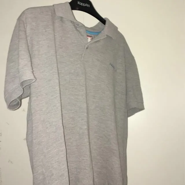 En grå polo tröja från Frank, perfekt att ha under en tröja elr bara som den är, pris kan diskuteras och köparen står för frakten💕. Skjortor.