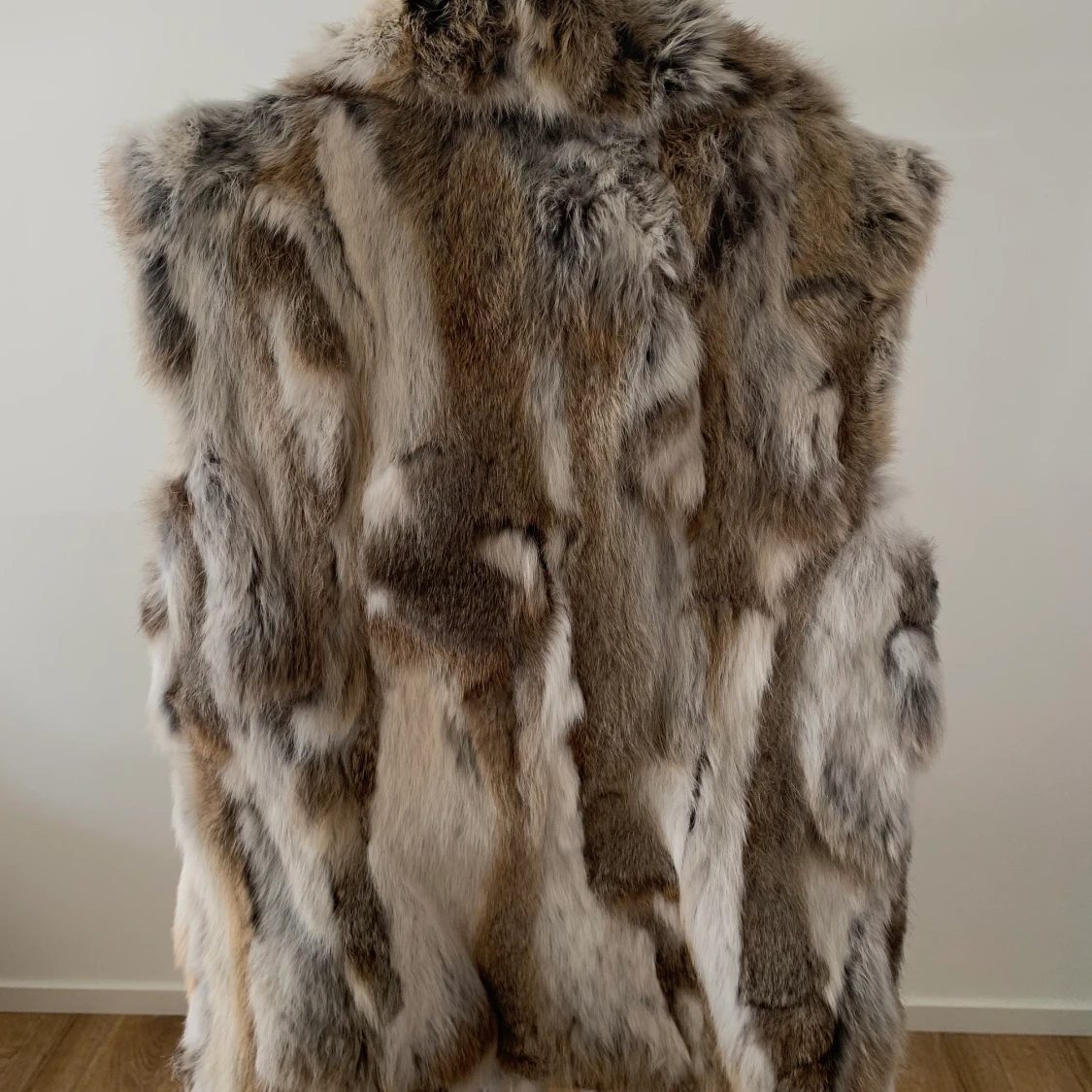 Äkta pälsväst  - 90