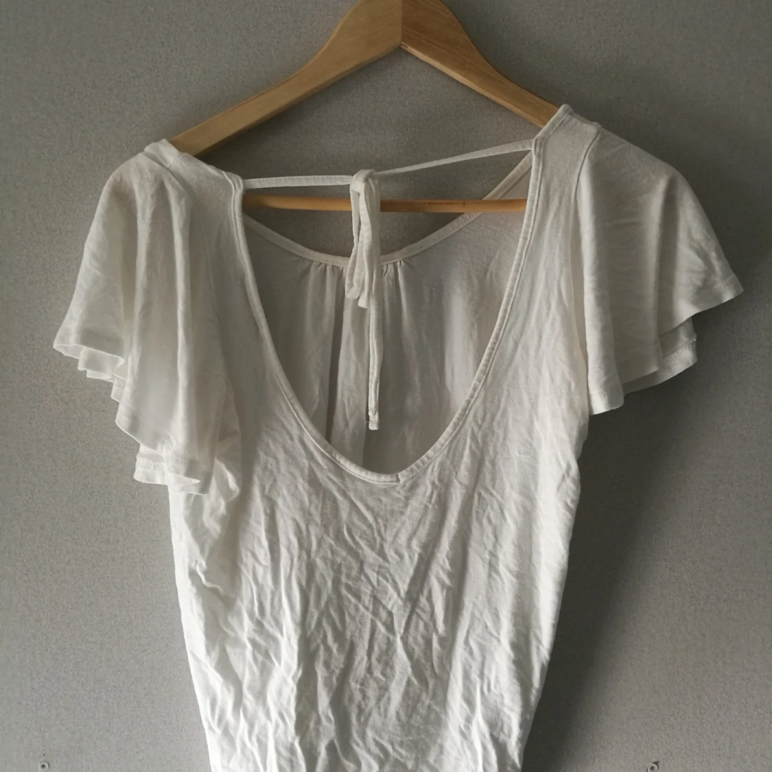 Vit topp med öppen rygg Asos - 91